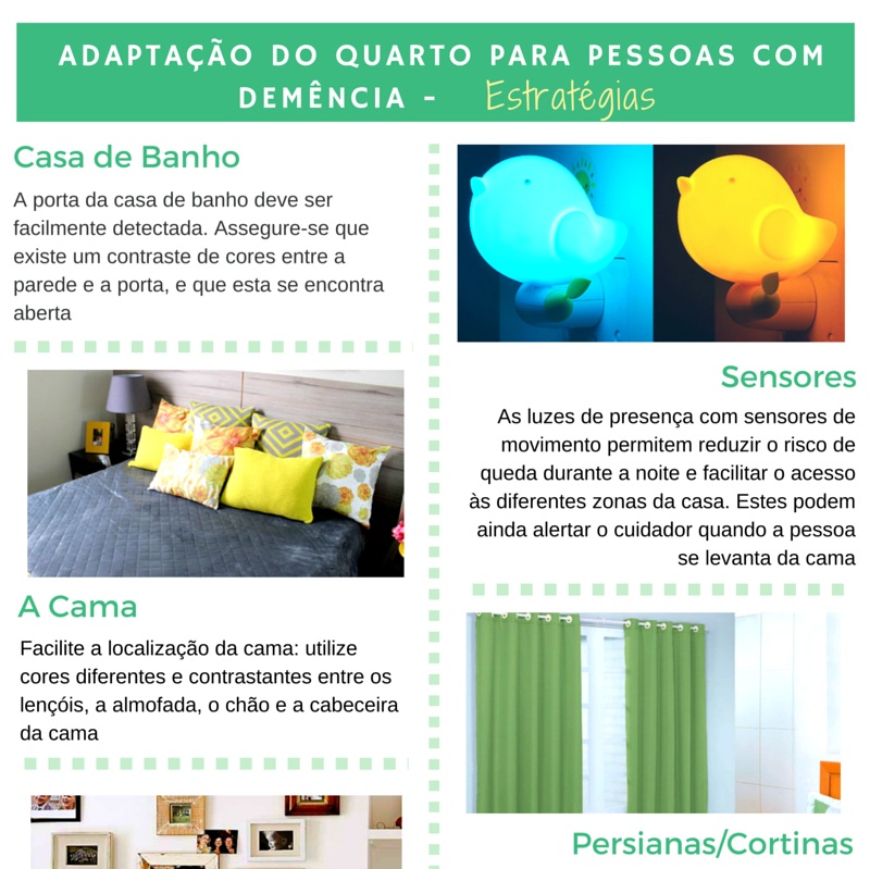 dicas de organização para pessoas com demência