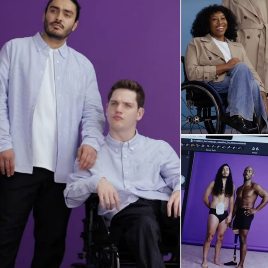 pessoas com deficiência vestem Primark